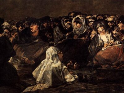 The Great He-Goat Or Witches Sabbath - Francisco Goya